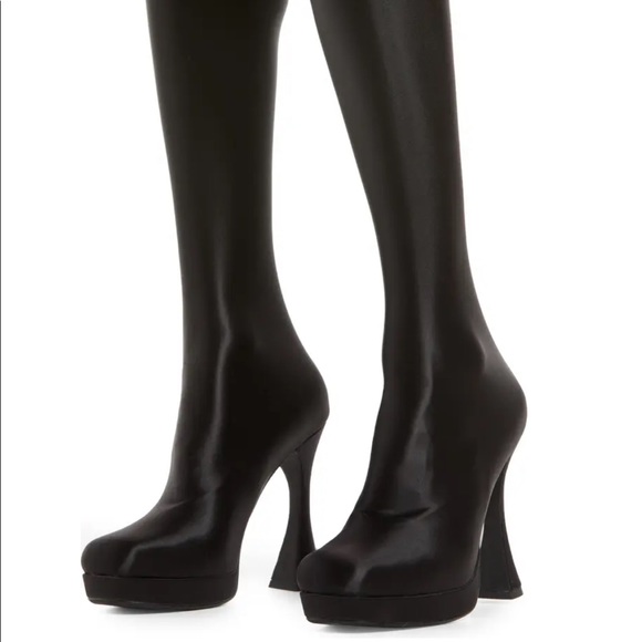 JEFFREY CAMPBELL Pantalones Platform Boot, BLACK SIZE 6 1/2 - Picture 5 of 15